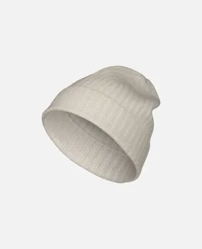 Cashmere blend hat in white