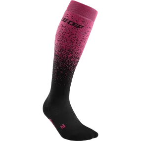 CEP - Snowfall Compression Ski Socks Women black