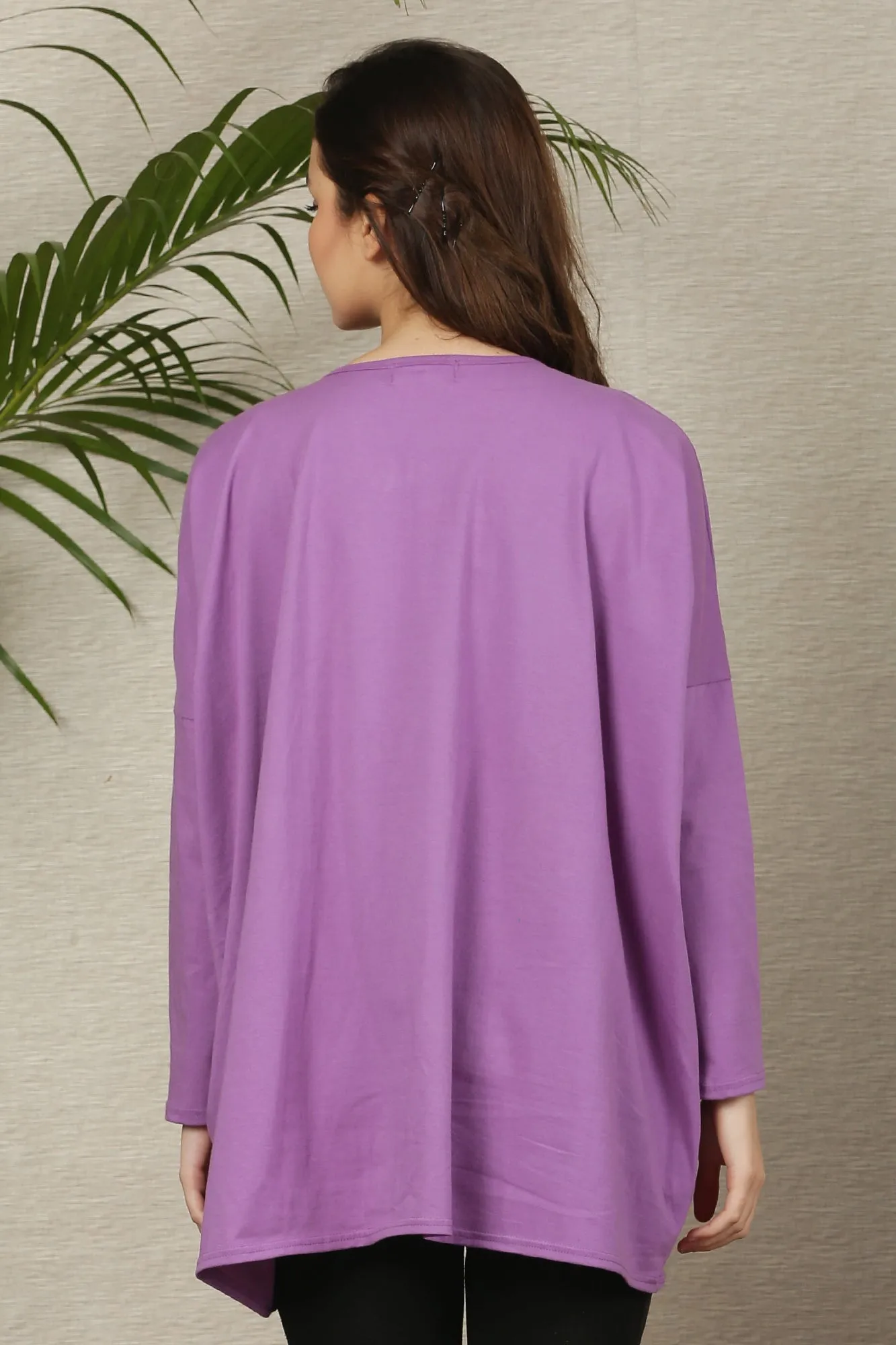 Chic Orchid Maternity Top