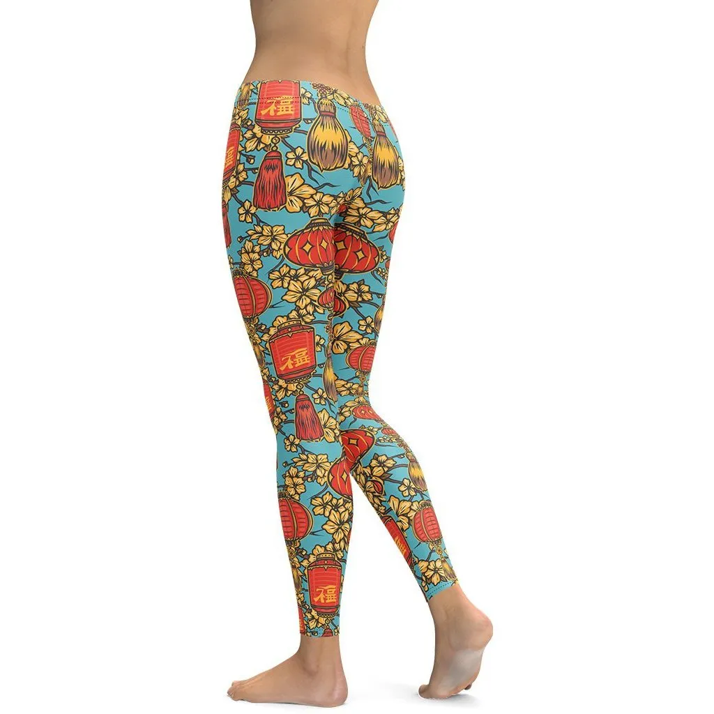 Chinese Festive Leggings