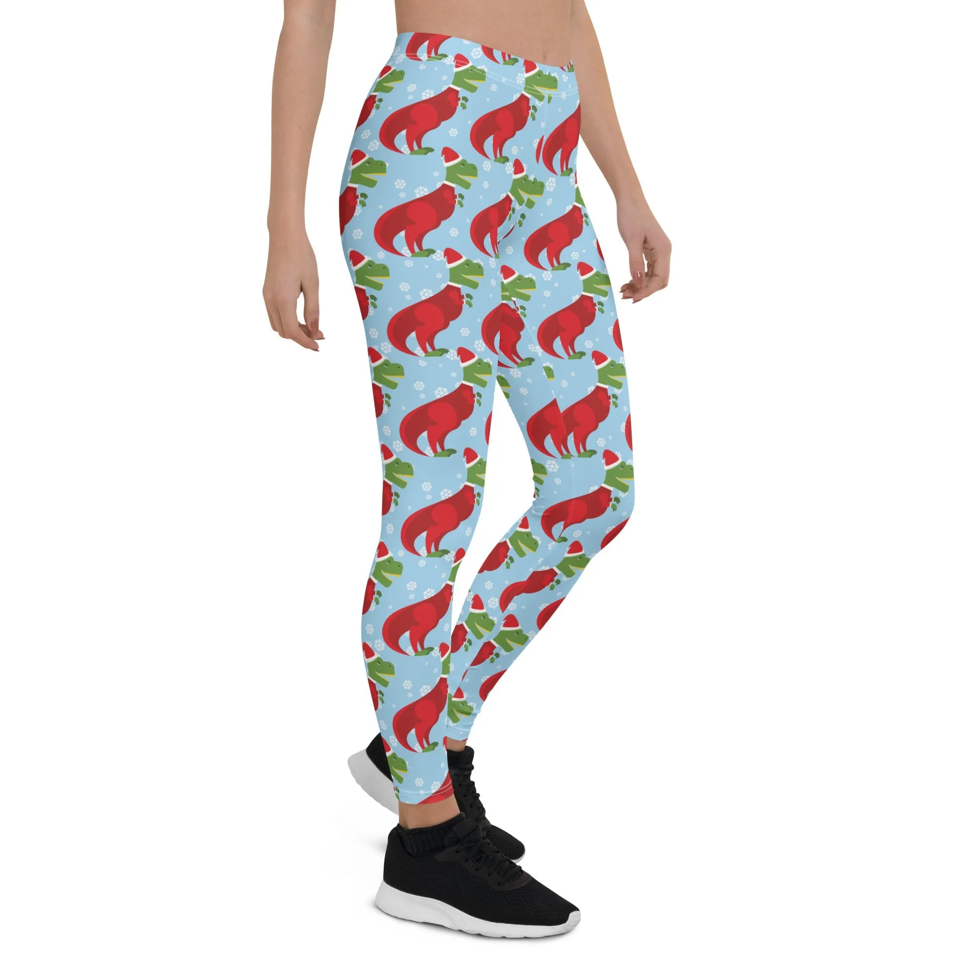 Christmassy Dinosaurs Leggings