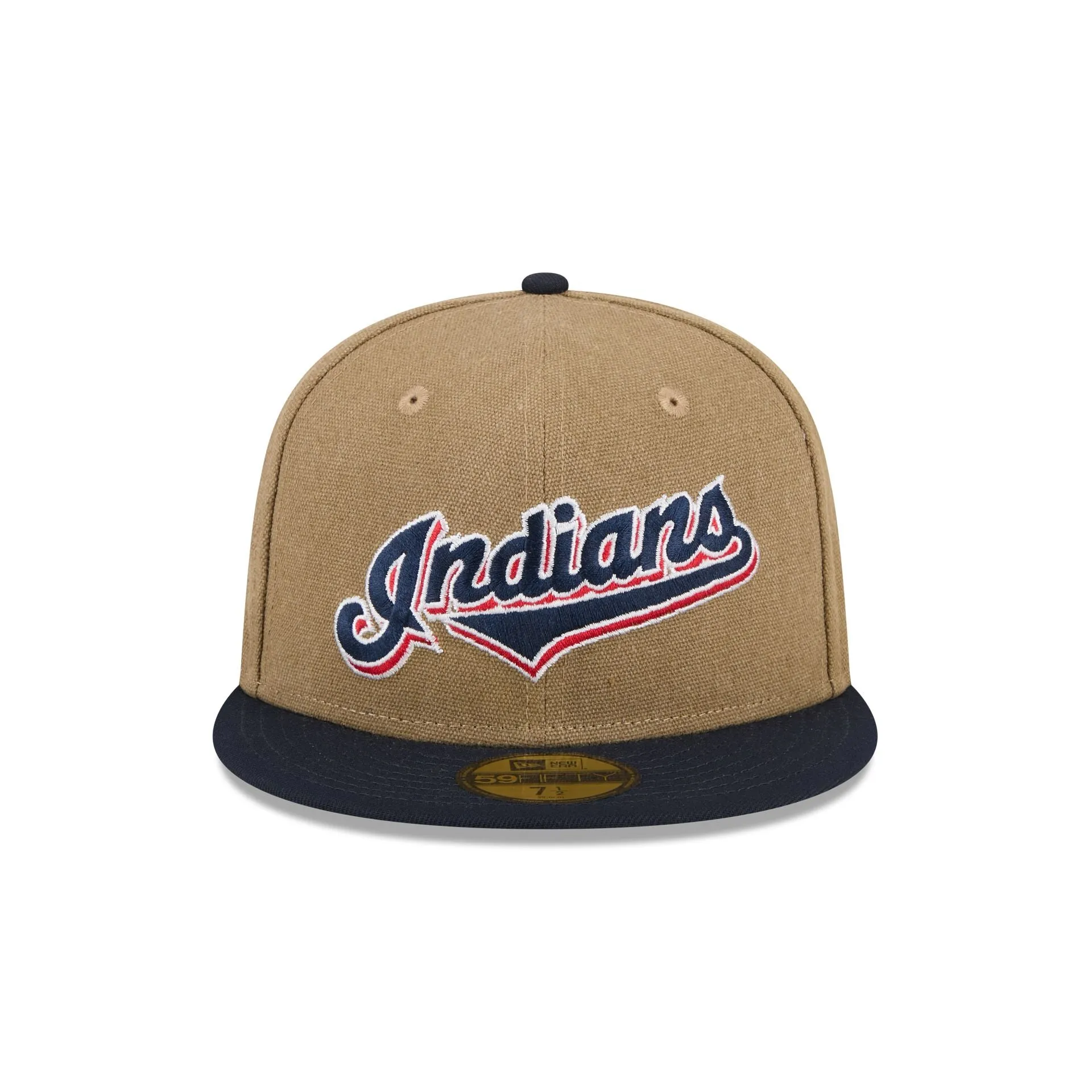 Cleveland Guardians Canvas Crown 59FIFTY Fitted Hat