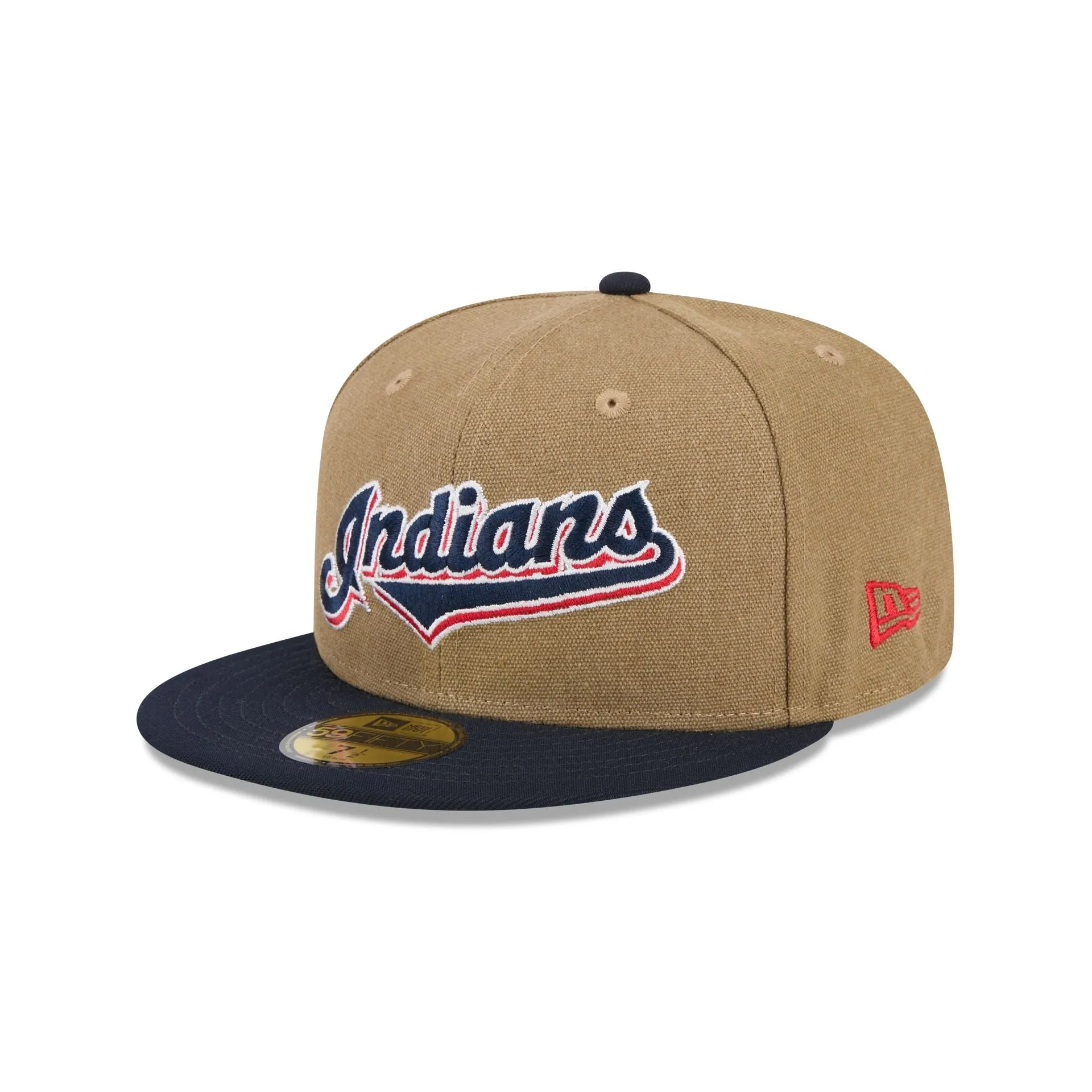 Cleveland Guardians Canvas Crown 59FIFTY Fitted Hat