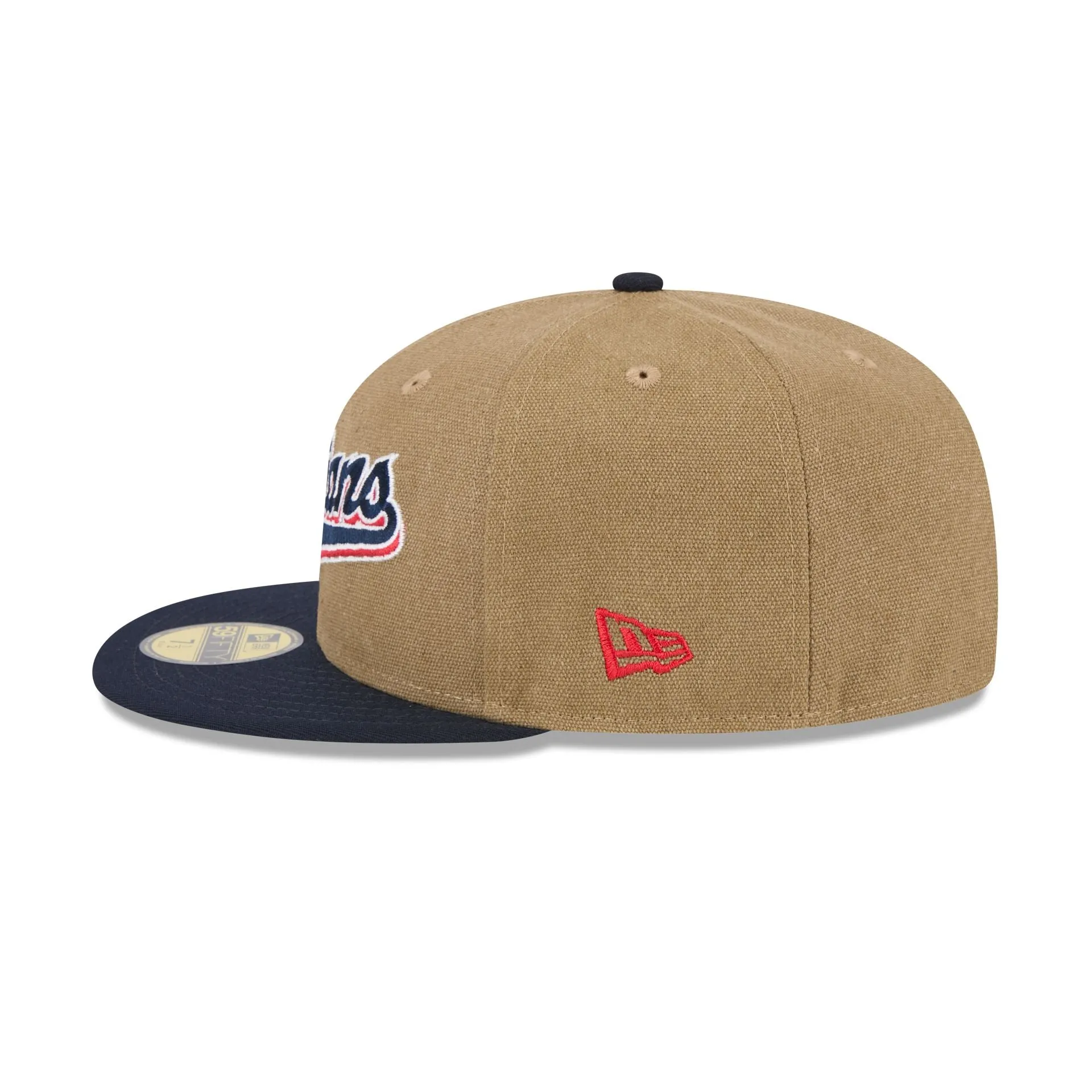 Cleveland Guardians Canvas Crown 59FIFTY Fitted Hat