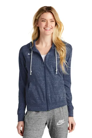 CN9402 Nike Women's Gym Vintage Full-Zip Hoodie