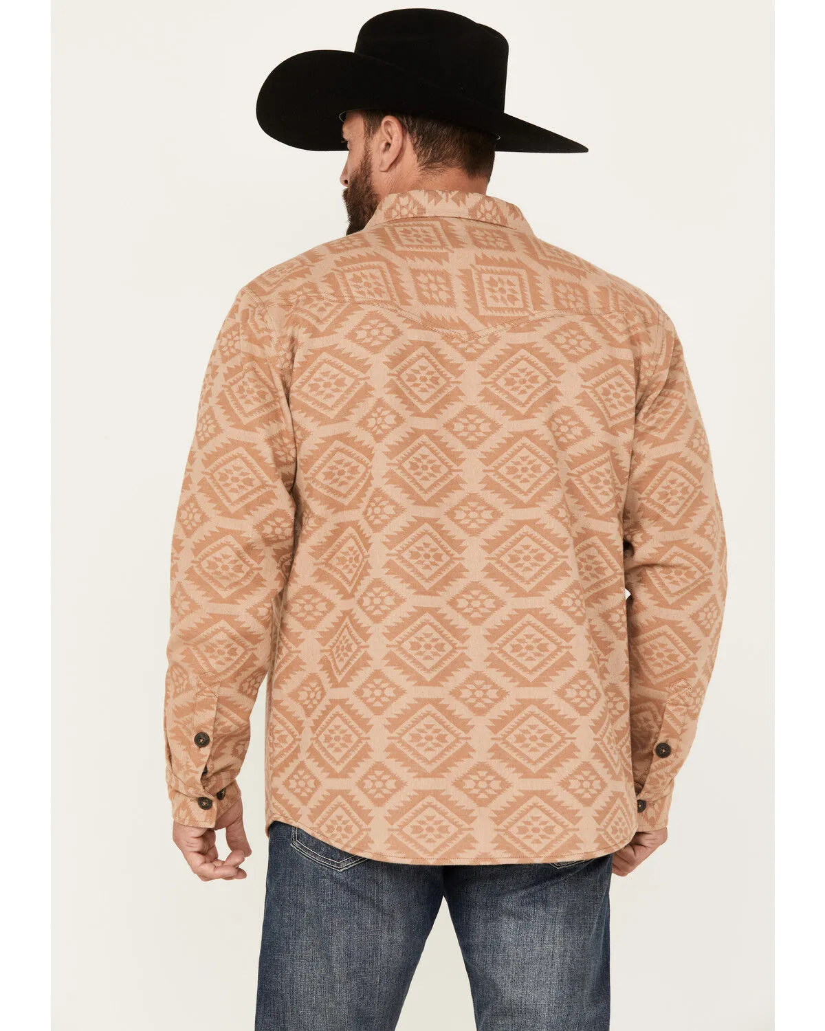 Cody James Men's Firefly Southwestern Print Shirt Jacket