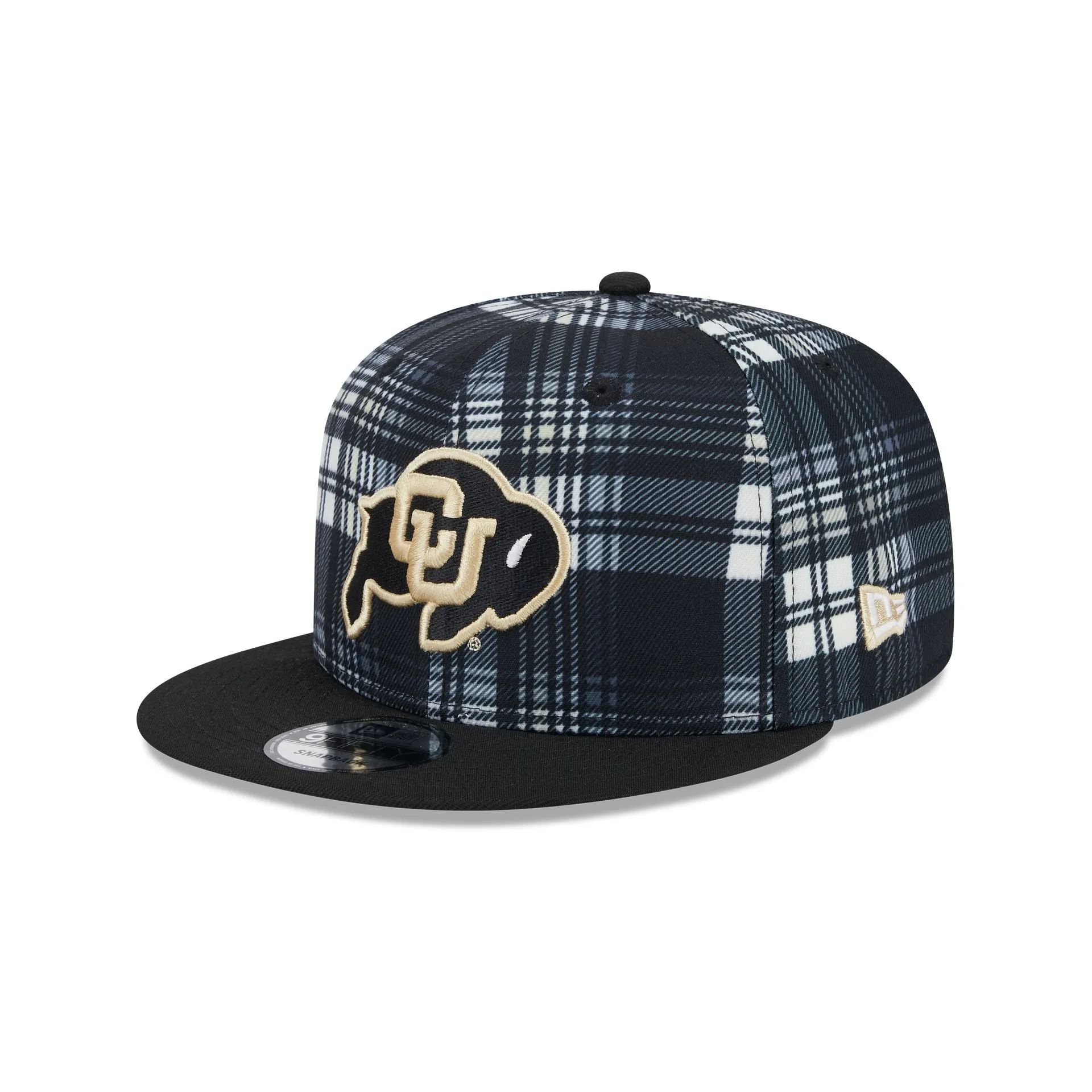 Colorado Buffaloes Plaid 9FIFTY Snapback Hat