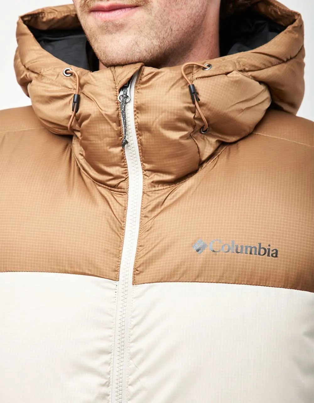 Columbia Puffect II Hooded Jacket - Dark Stone/Delta