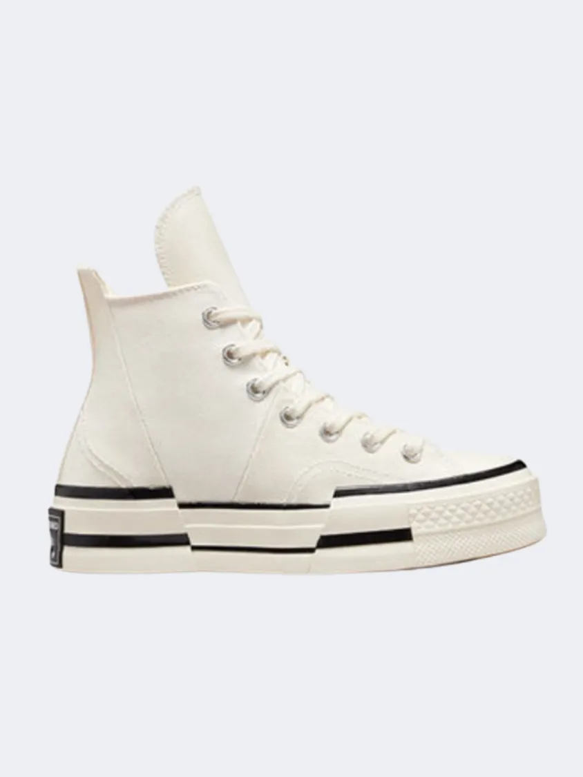 Converse Chuck 70 Plus Women Lifetsyle Shoes Egret/Black