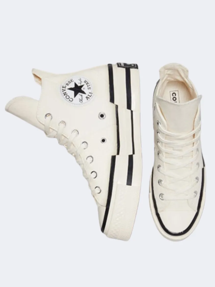 Converse Chuck 70 Plus Women Lifetsyle Shoes Egret/Black