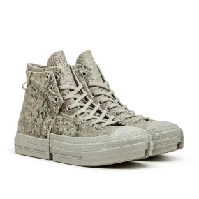 converse x feng chen wang chuck 70 2 in 1 hi (grey / grey / grey)