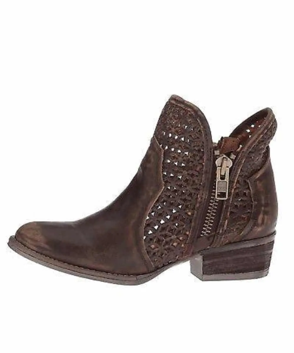 Corral Boot Women's Cut Out Shortie Boot