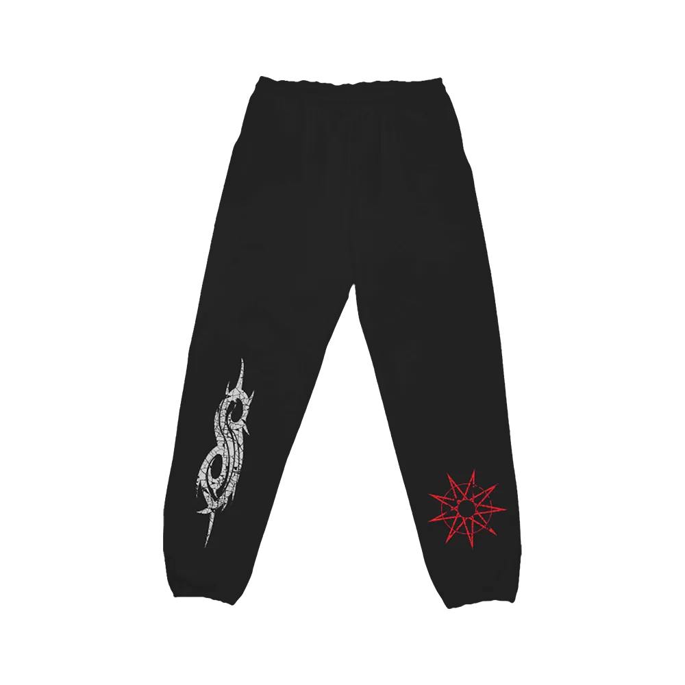 Cracked Logo Joggers