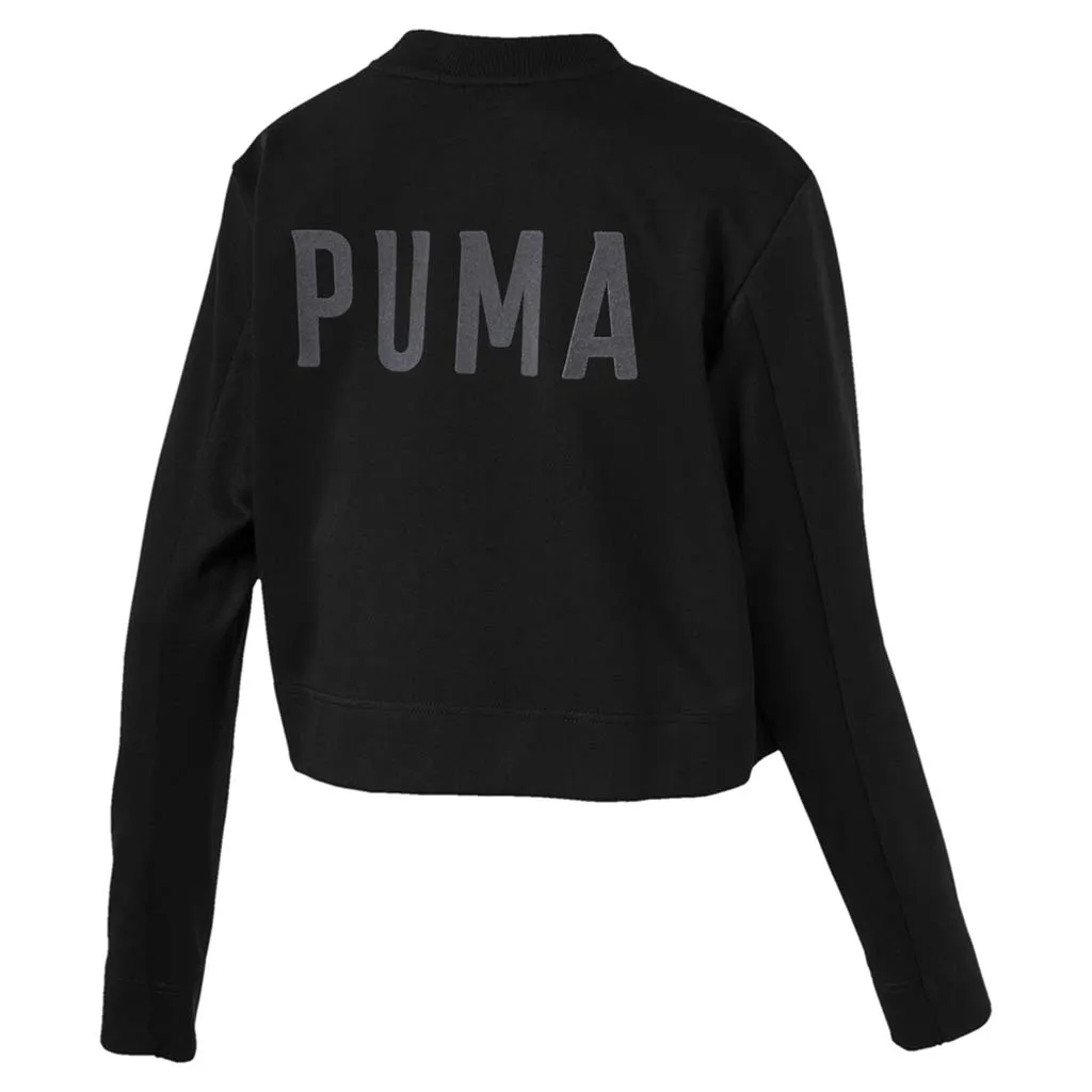 Crop Top Puma Fusion Crew Sweat pour femme