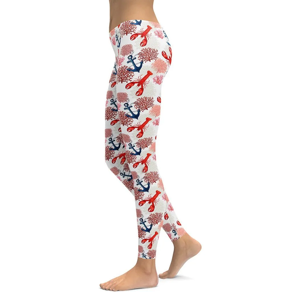 Cute Lobster Leggings