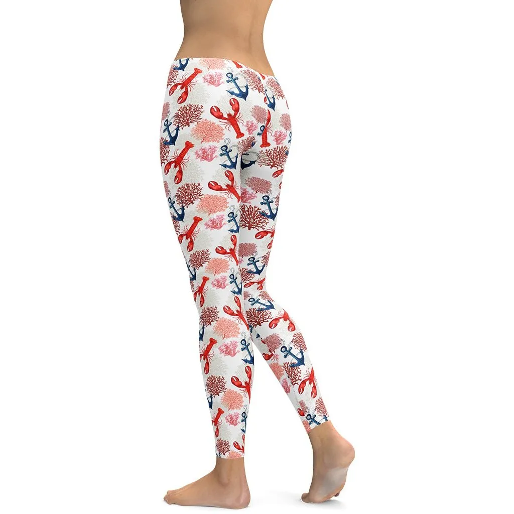 Cute Lobster Leggings