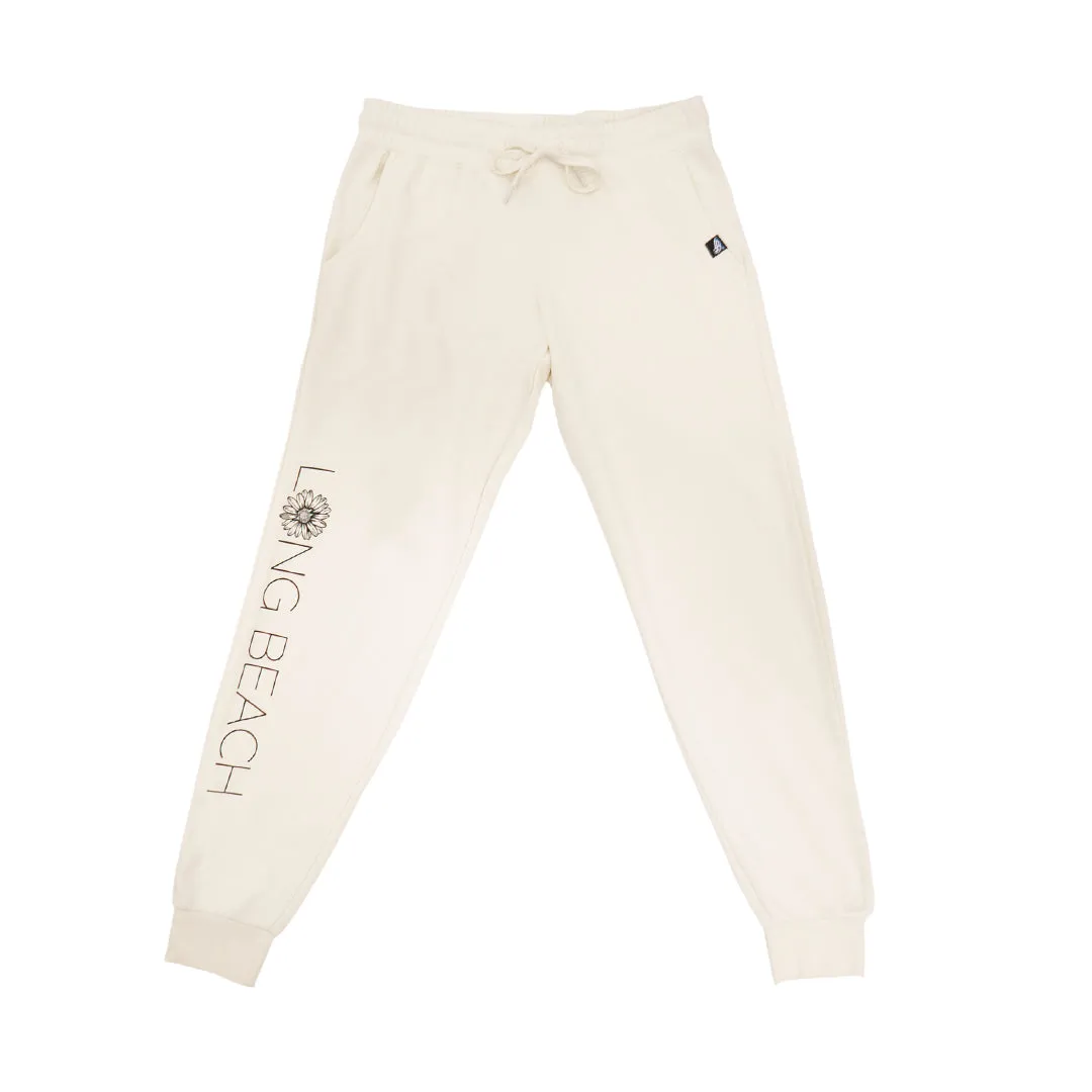 Daisy Long Beach Women's Bone Joggers