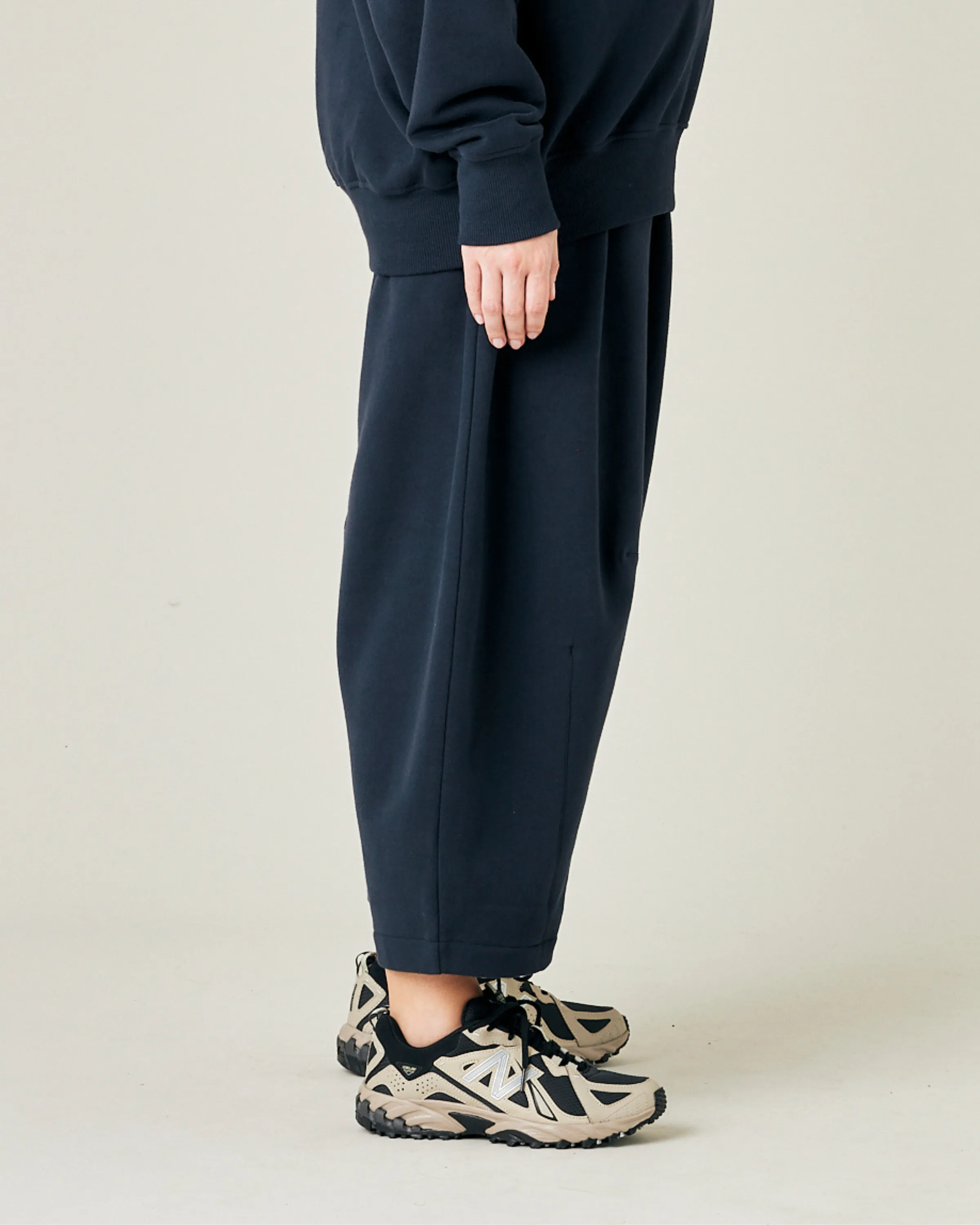 Daisy Navy Organic Cotton Jersey Trousers