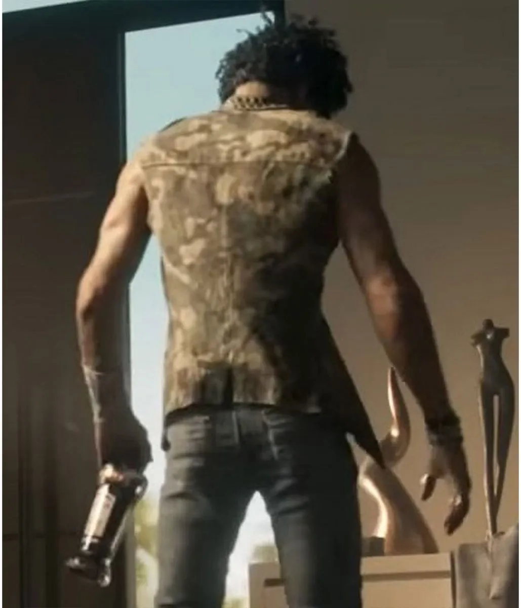 Dead Island 2 Jacob Camo Studded Vest