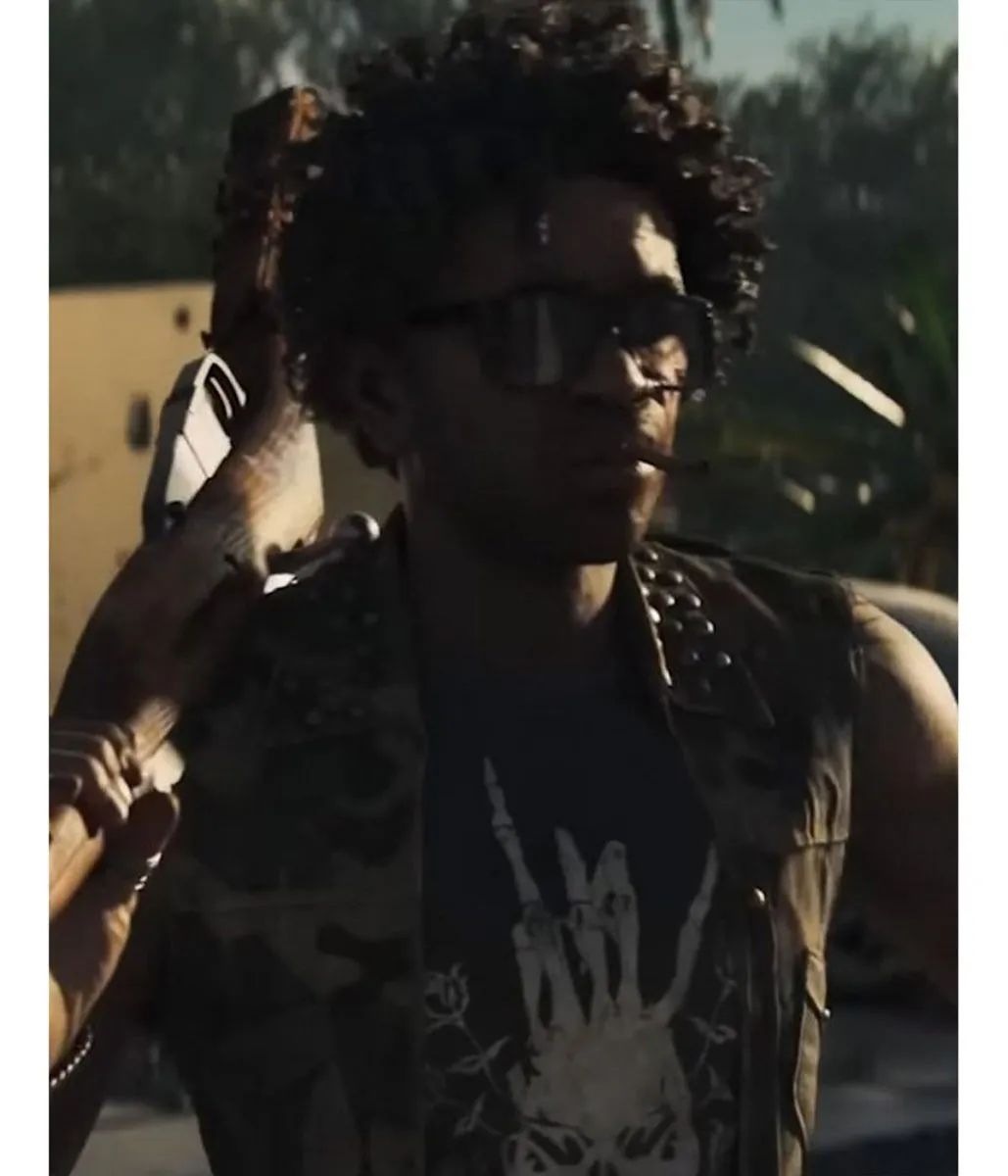 Dead Island 2 Jacob Camo Studded Vest