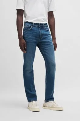 Delaware slim-fit jeans in blue comfort-stretch denim