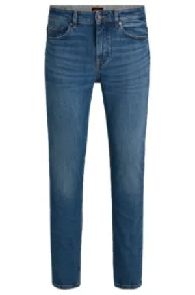 Delaware slim-fit jeans in blue comfort-stretch denim