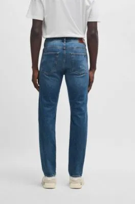 Delaware slim-fit jeans in blue comfort-stretch denim