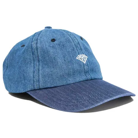 Diamond Denim Micro-Brilliant Unstructured Hat