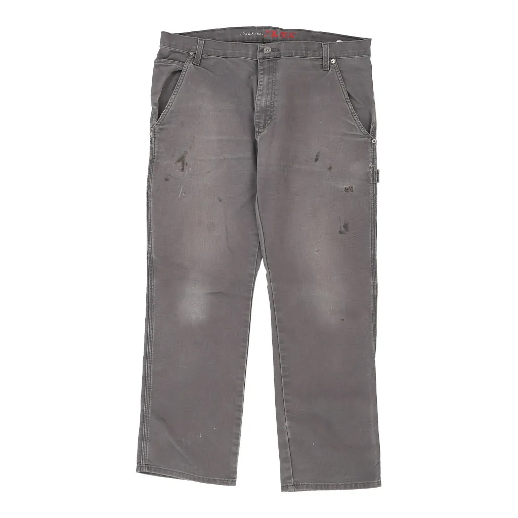 Dickies Carpenter Trousers - 37W 30L Grey Cotton