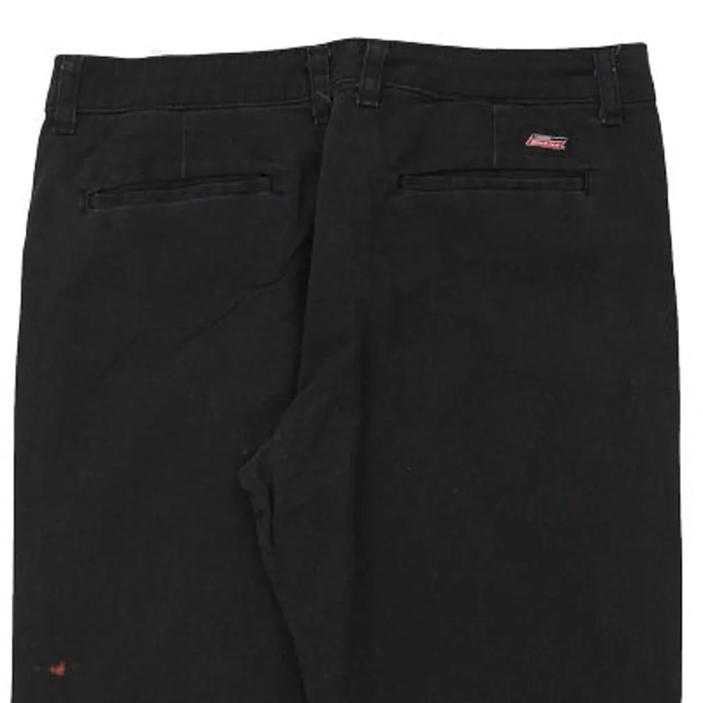 Dickies Trousers - 30W 31L Black Cotton Blend