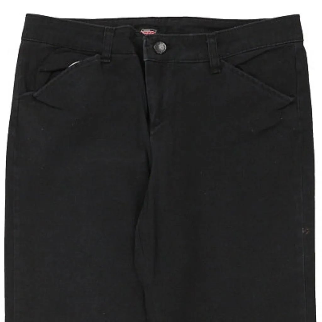 Dickies Trousers - 30W 31L Black Cotton Blend