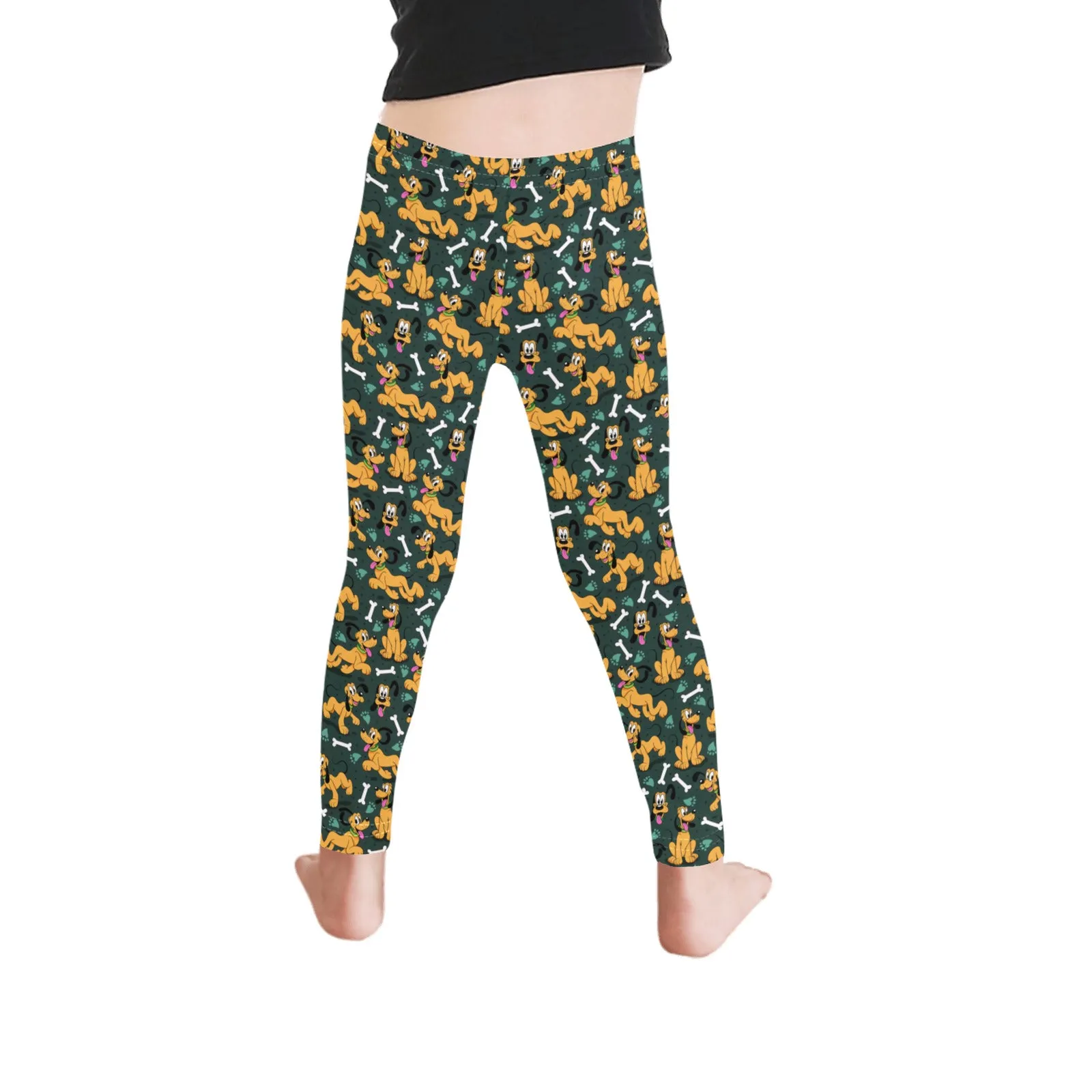 Disney Pluto Life Is Better With A Dog Kid's Leggings