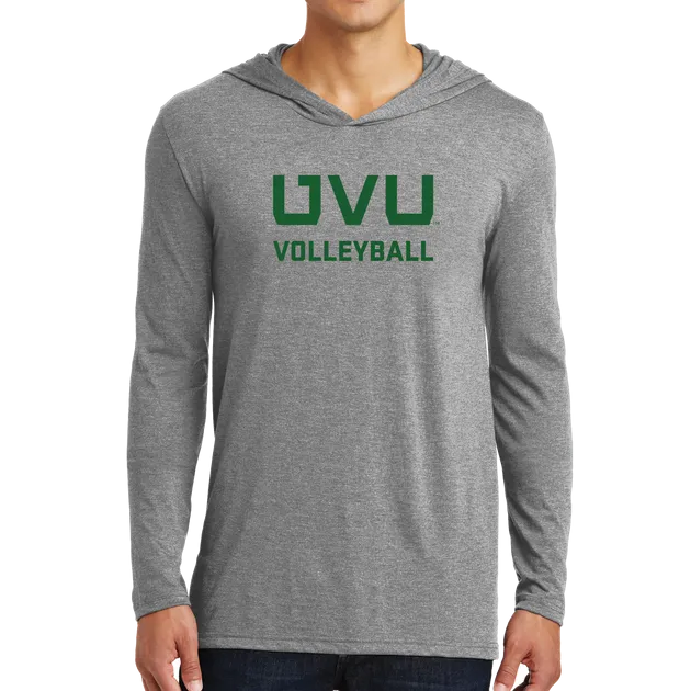 District Perfect Tri Long Sleeve Hoodie- UVU Volleyball