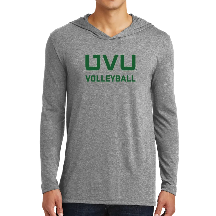 District Perfect Tri Long Sleeve Hoodie- UVU Volleyball