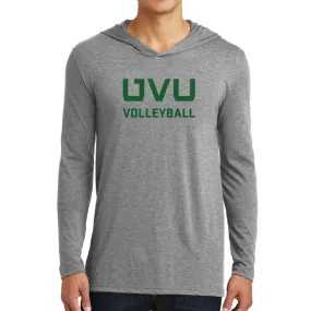 District Perfect Tri Long Sleeve Hoodie- UVU Volleyball