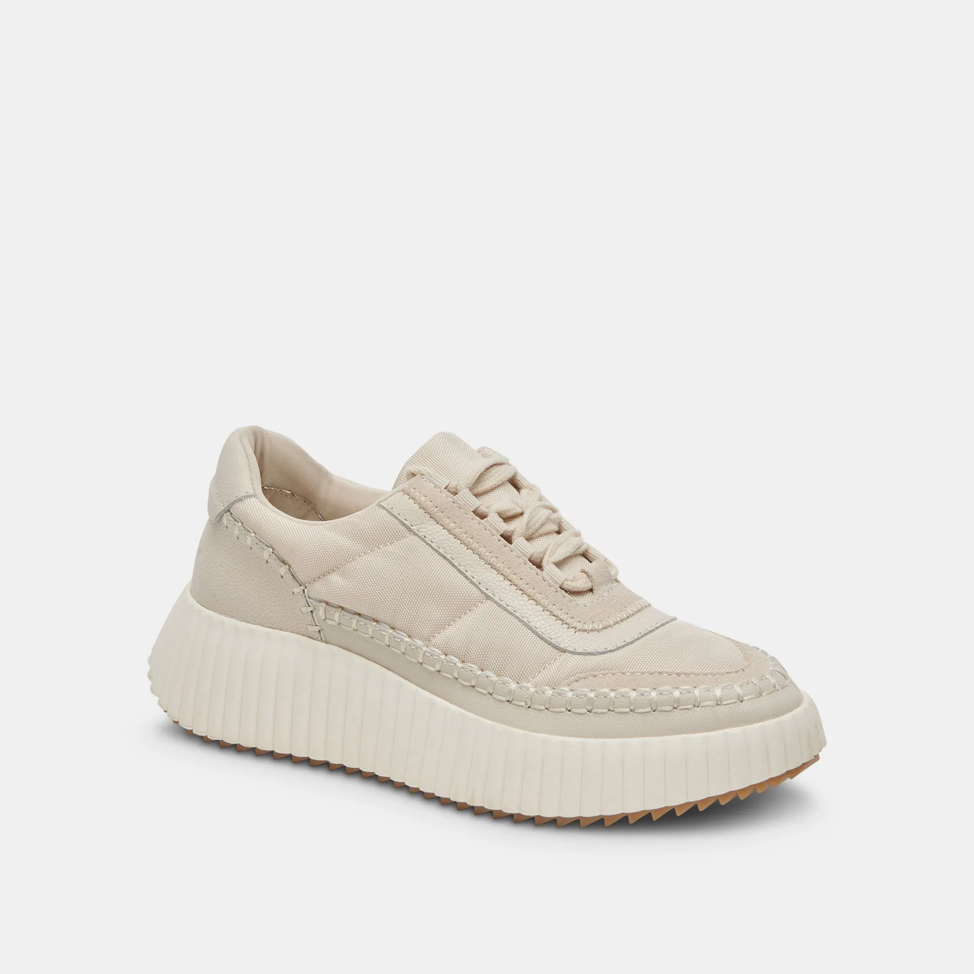 DOLEN NYLON SNEAKERS IVORY NYLON - re:vita