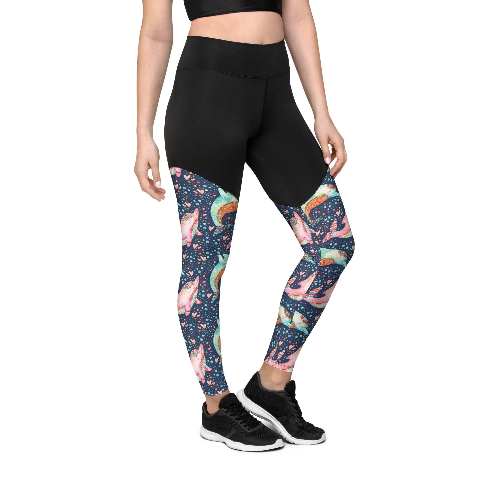 Dolphin Compression Leggings