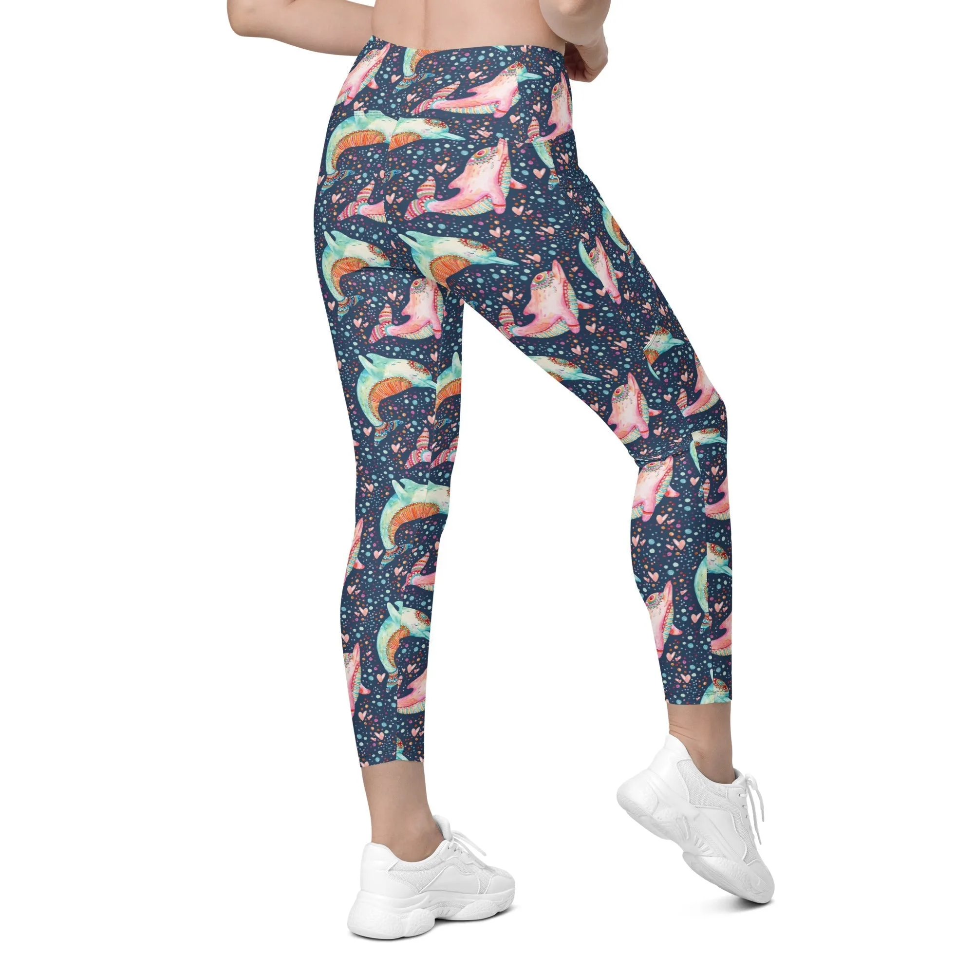 Dolphin Leggings With Pockets