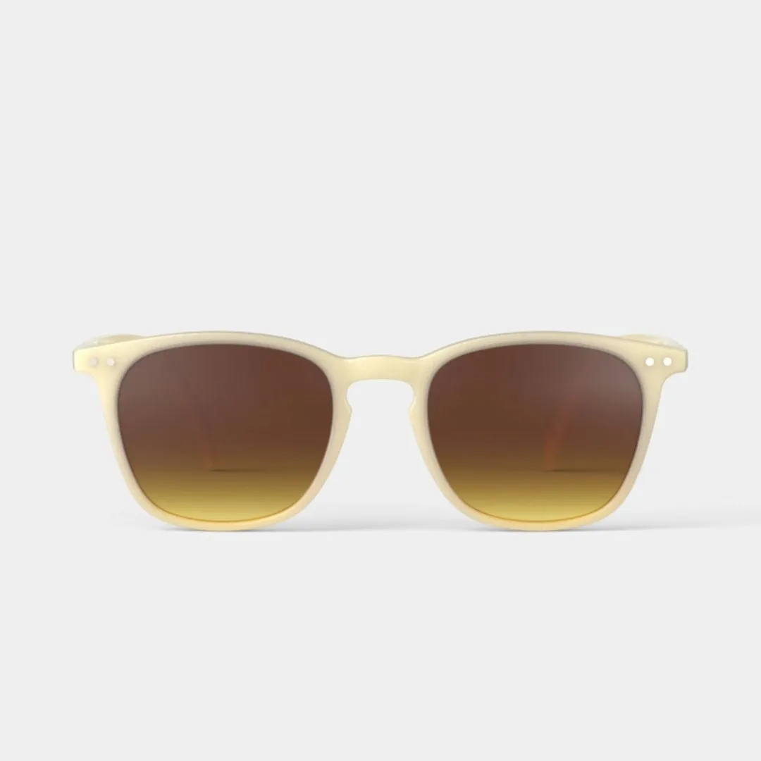 #E Sunglasses (Glossy Ivory)