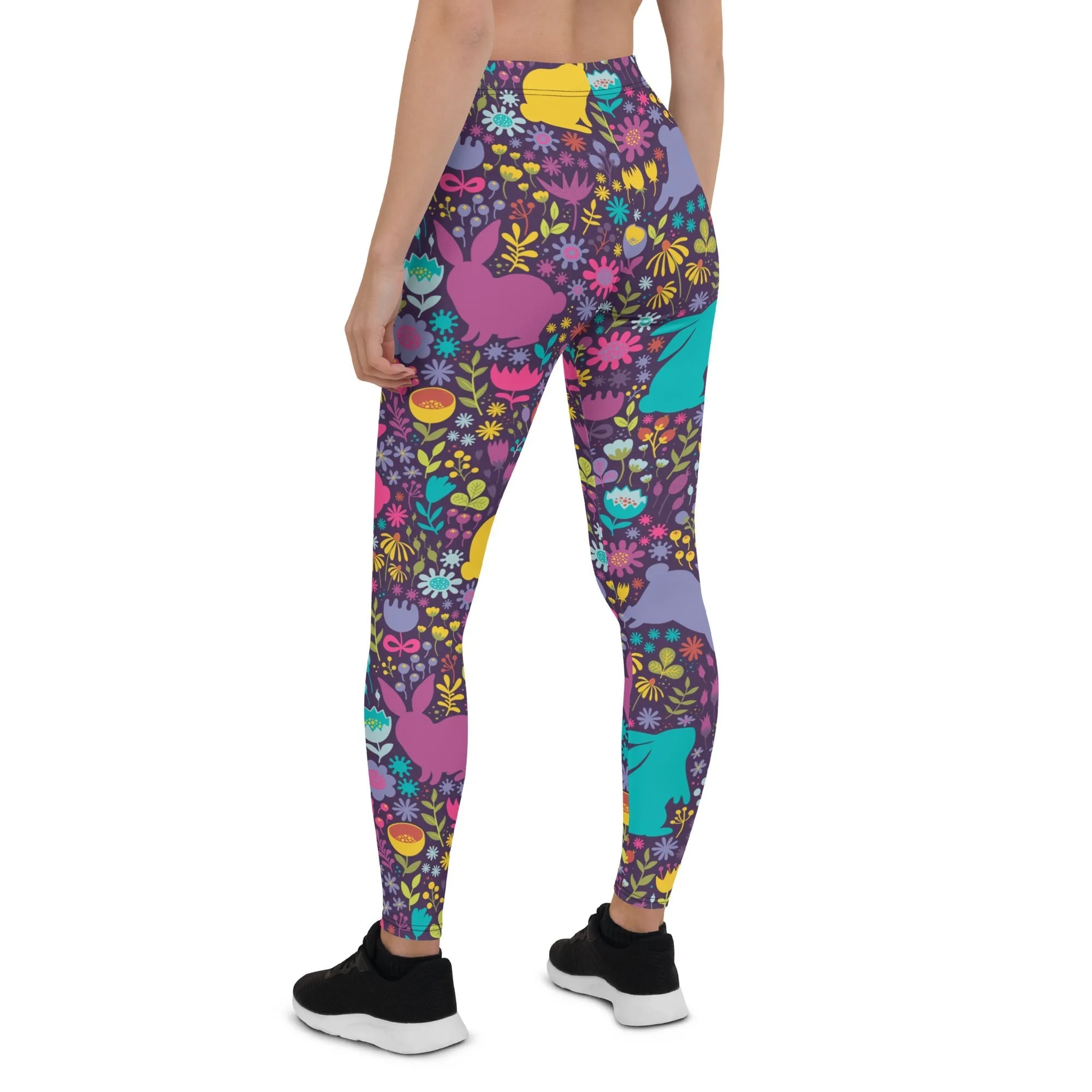 Easter Garden Leggings