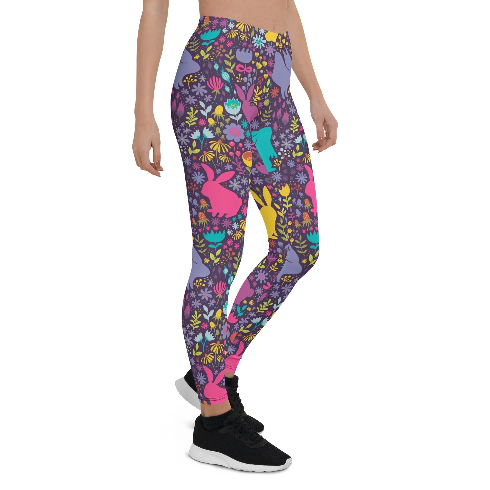 Easter Garden Leggings