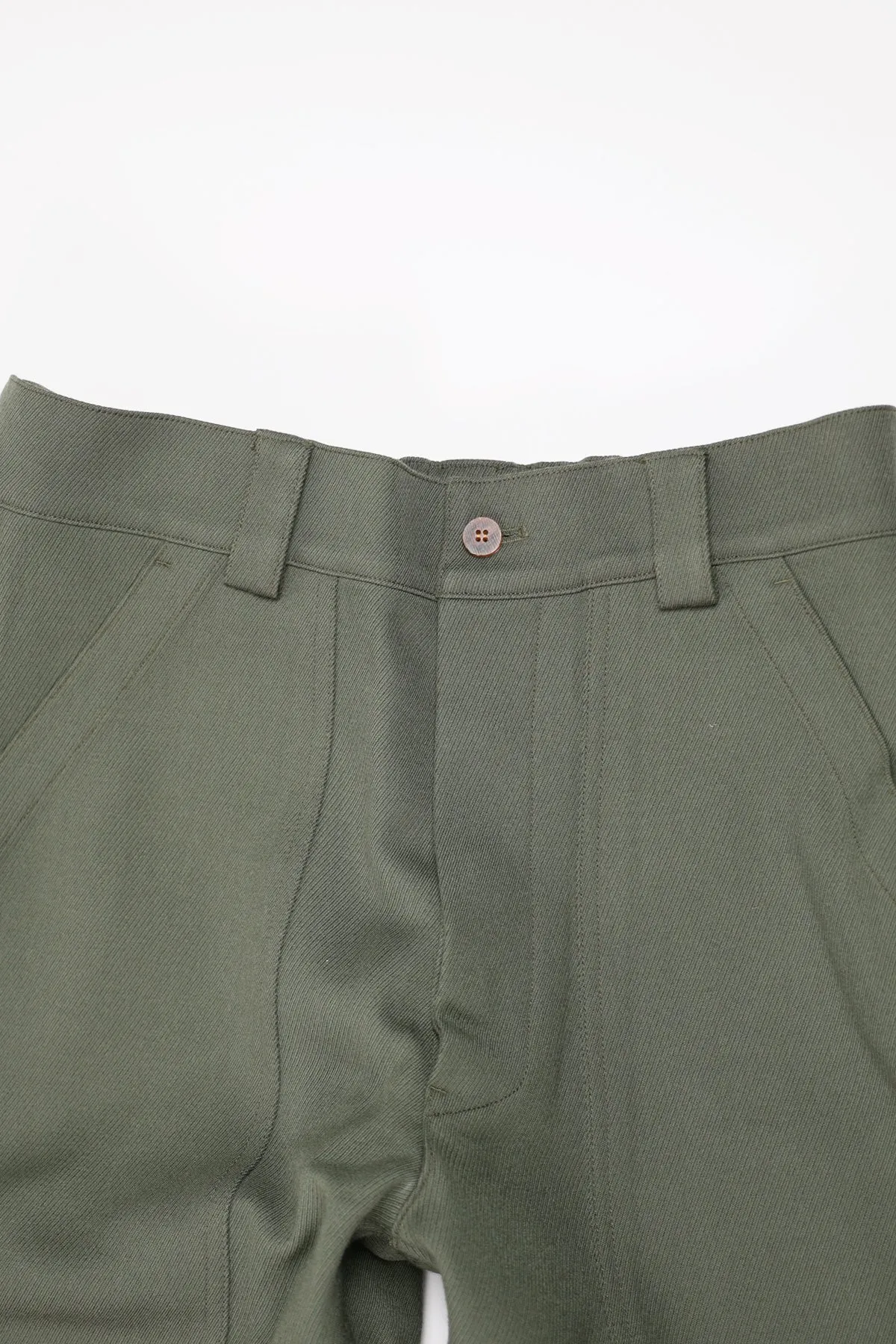 English Cavalry Twill Layer Trousers - Khaki