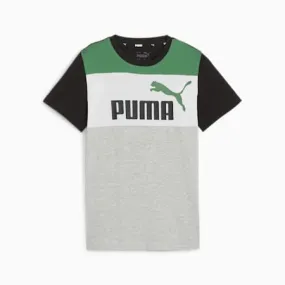 ESS BLOCK Tee - Youth 8-16 years | Archive Green | PUMA Back to School | PUMA 