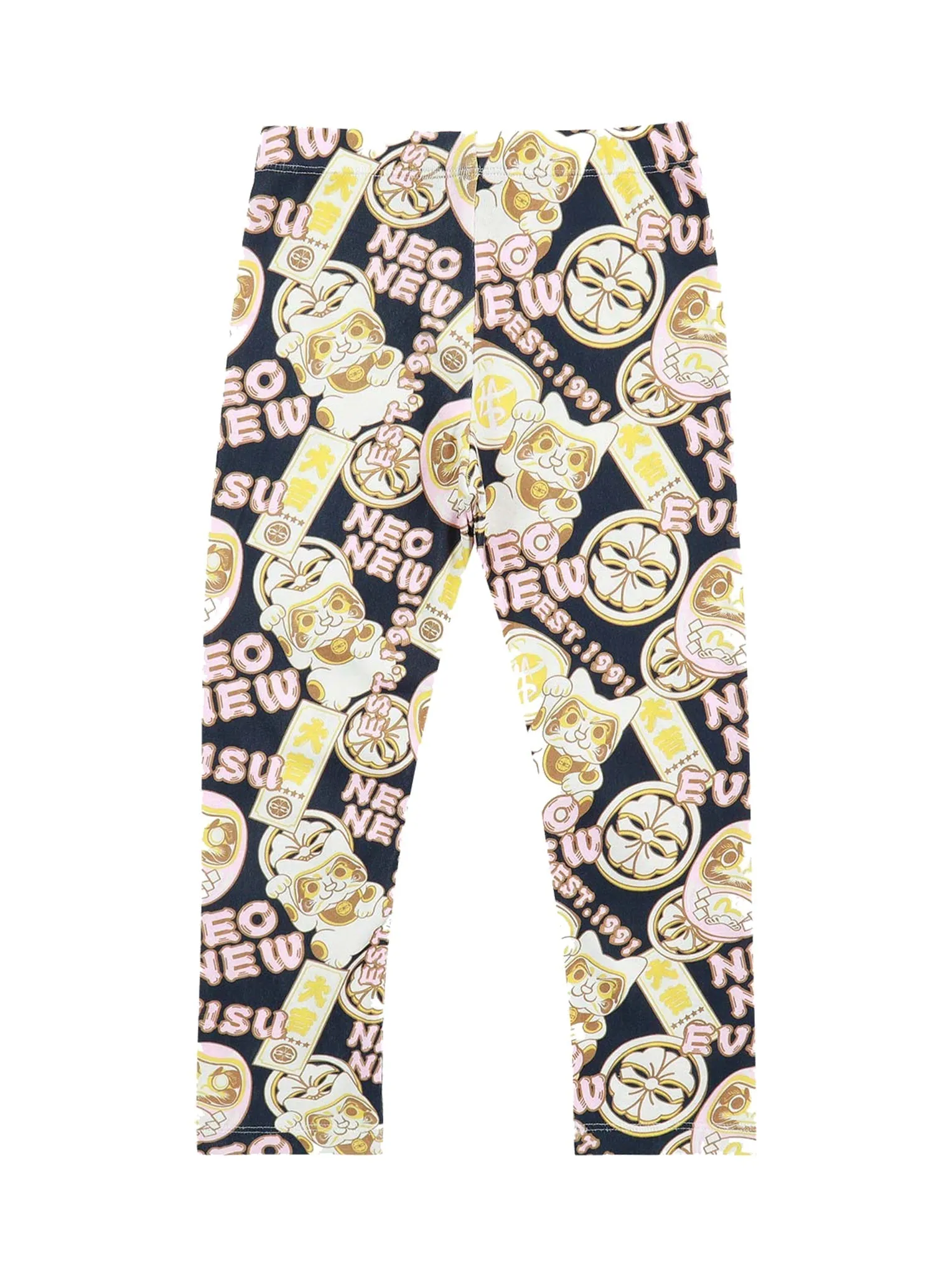 EVISU SQUAD Allover Print Leggings