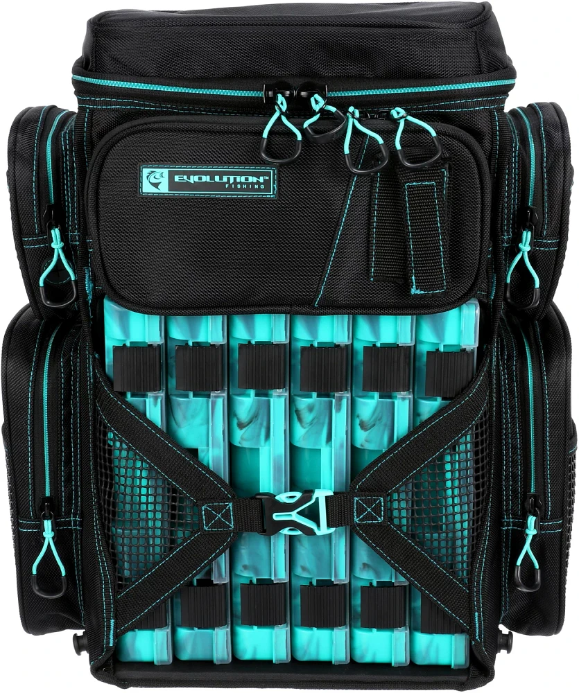 Evolution Fishing 3600 Drift Series Tackle Backpack