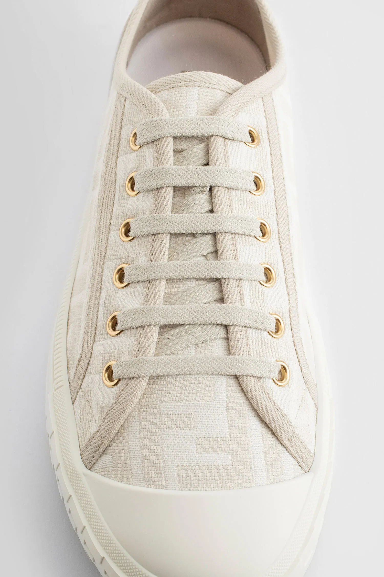 fendi domino ff low-top sneakers