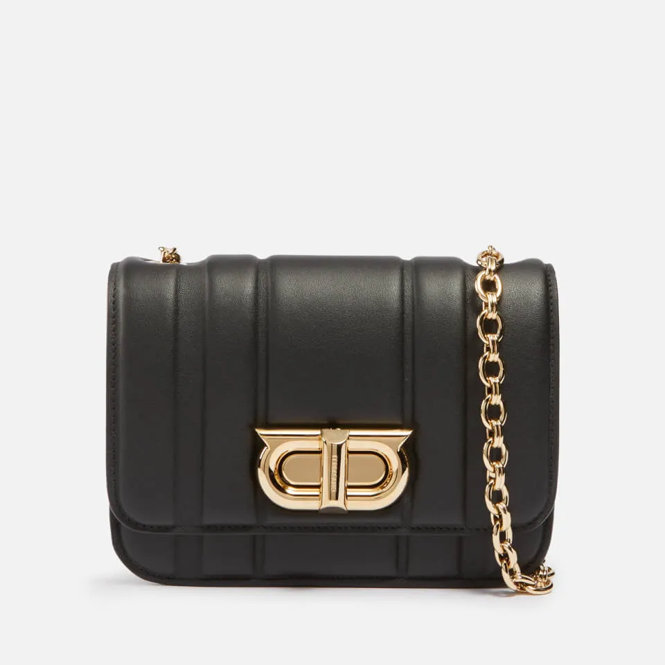 Ferragamo Mini Gancini Quilted Leather Shoulder Bag | Coggles