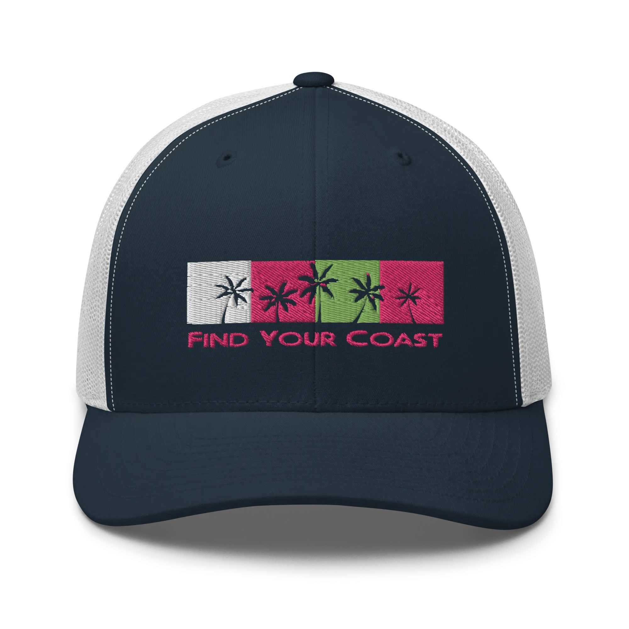 Find Your Coast Palm Season Trucker Hat