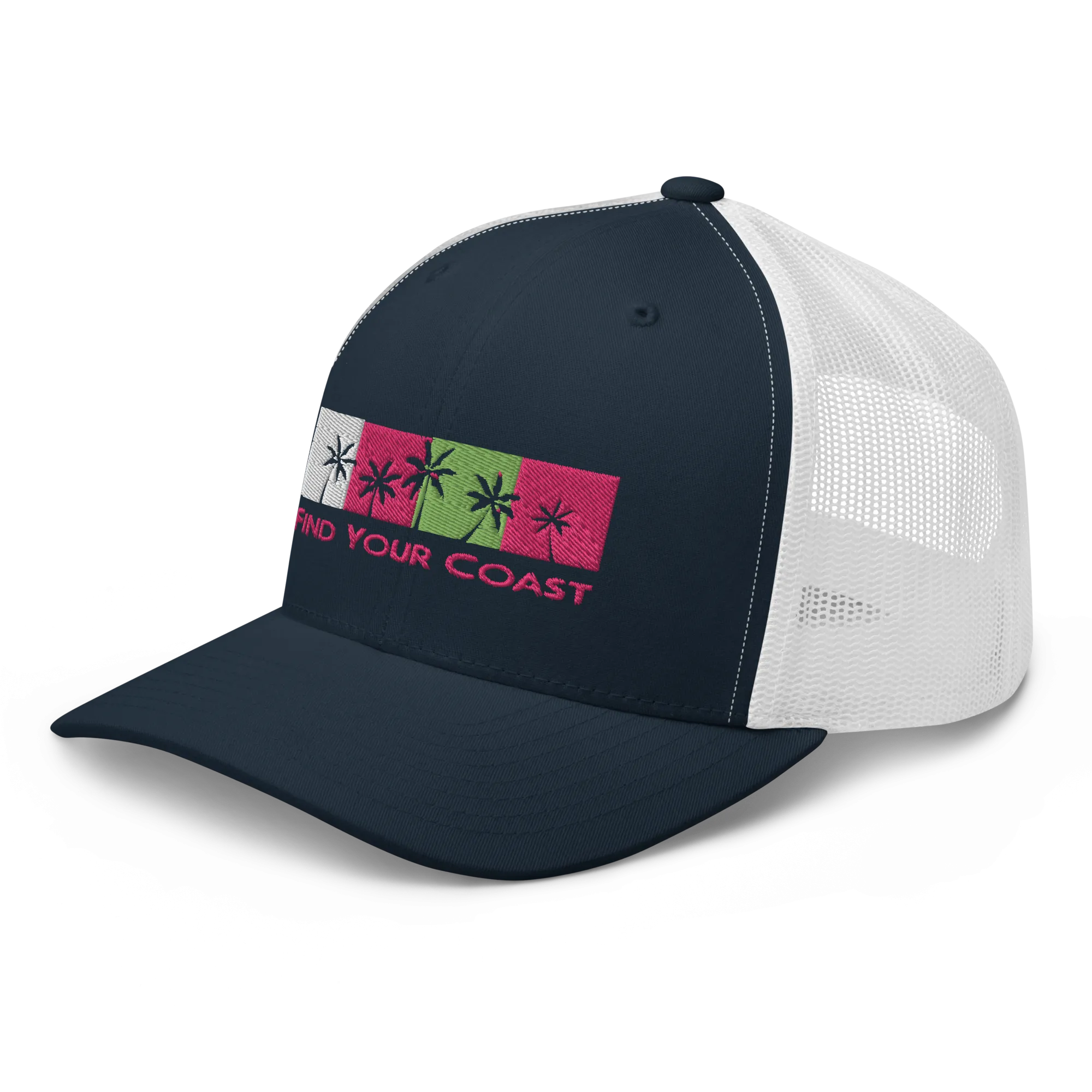 Find Your Coast Palm Season Trucker Hat