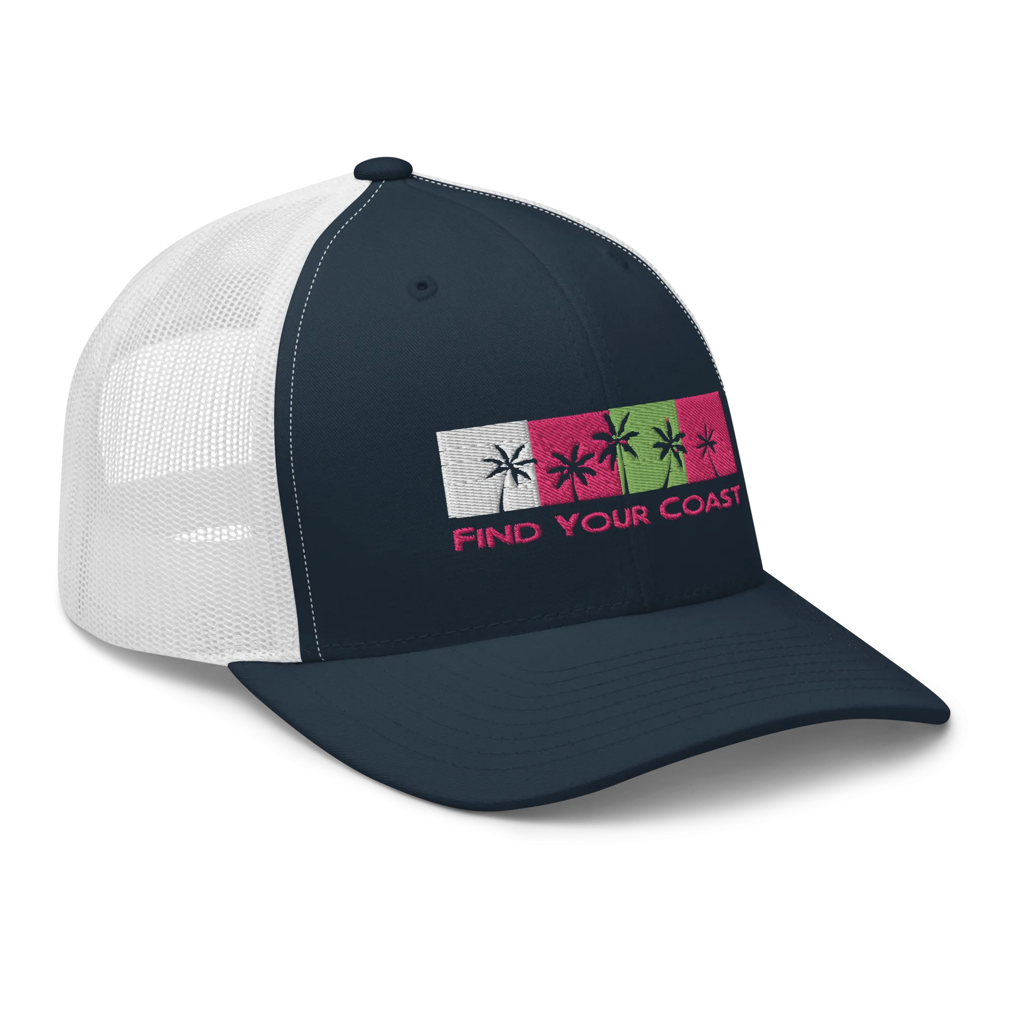 Find Your Coast Palm Season Trucker Hat